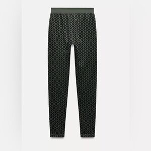 ZARA THERMOLITE® THERMAL JACQUARD LEGGING M